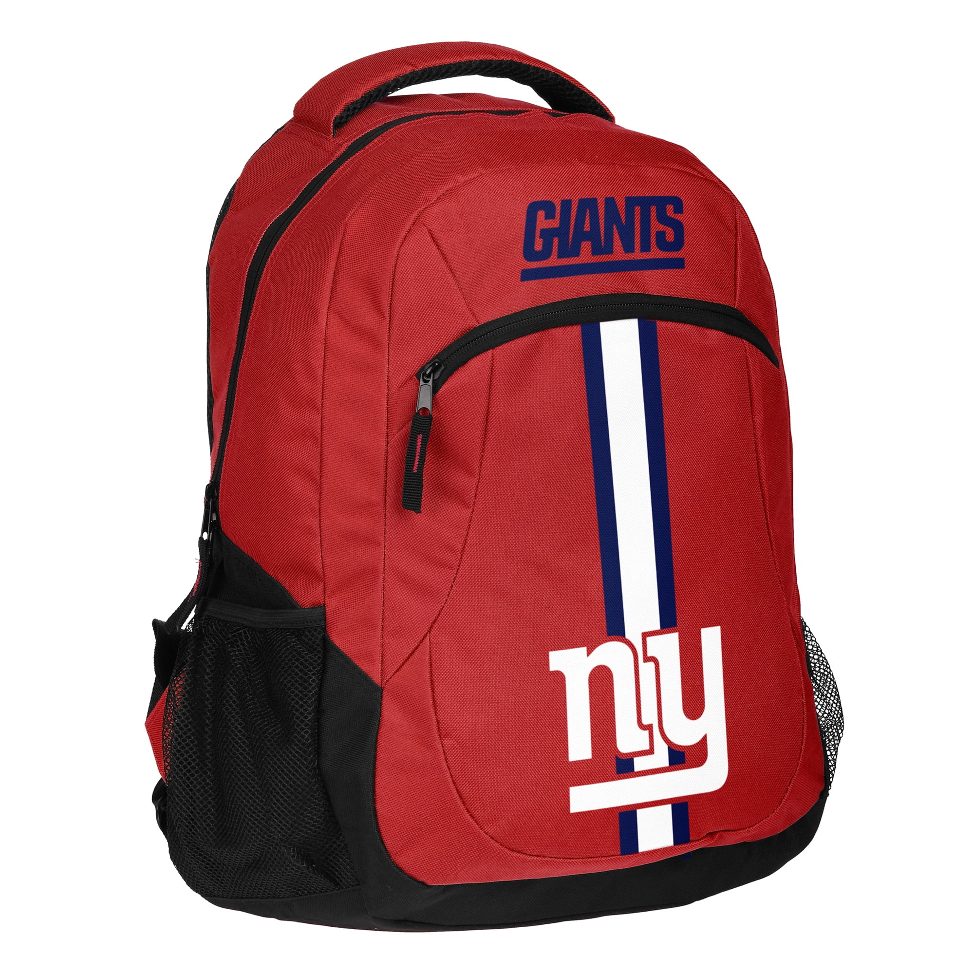 Forever Collectibles Action Stripe Logo Backpack, New York Giants 