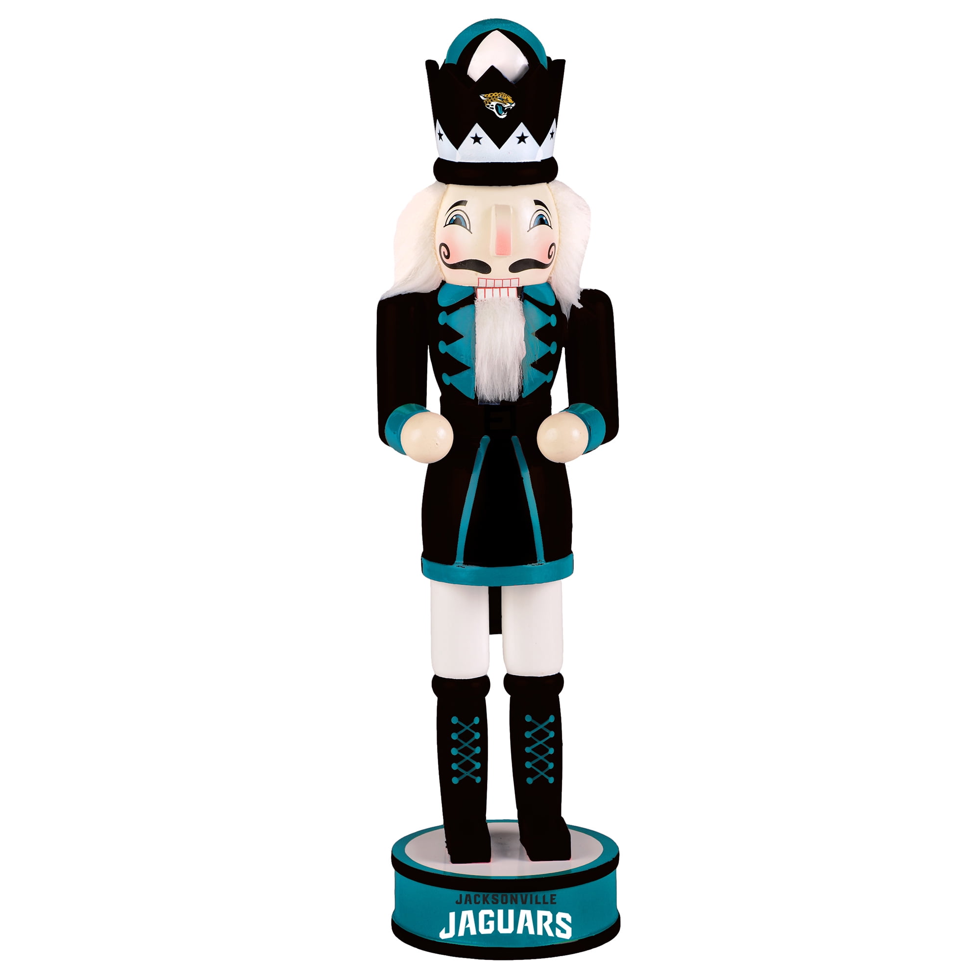 Forever Collectibles Holiday Nutcracker V2, Jacksonville Jaguars