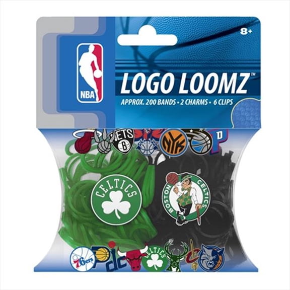 Forever Collectibles NBA Boston Celtics Logo Loomz Pack