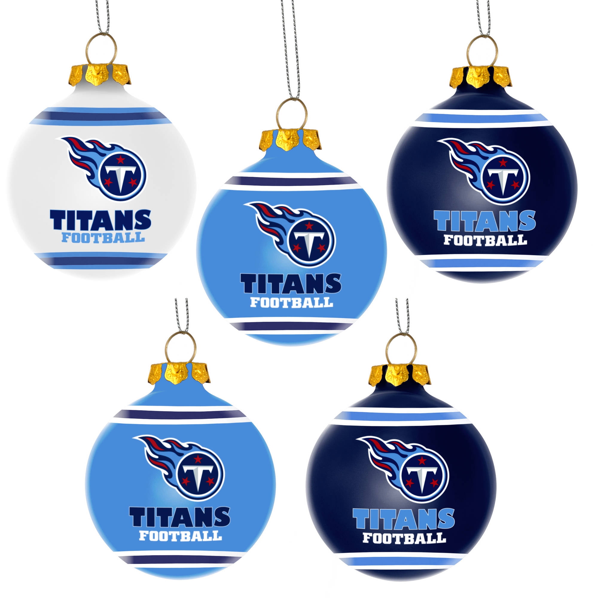 Tennessee Titans Football Custom NFL Christmas Ornaments –