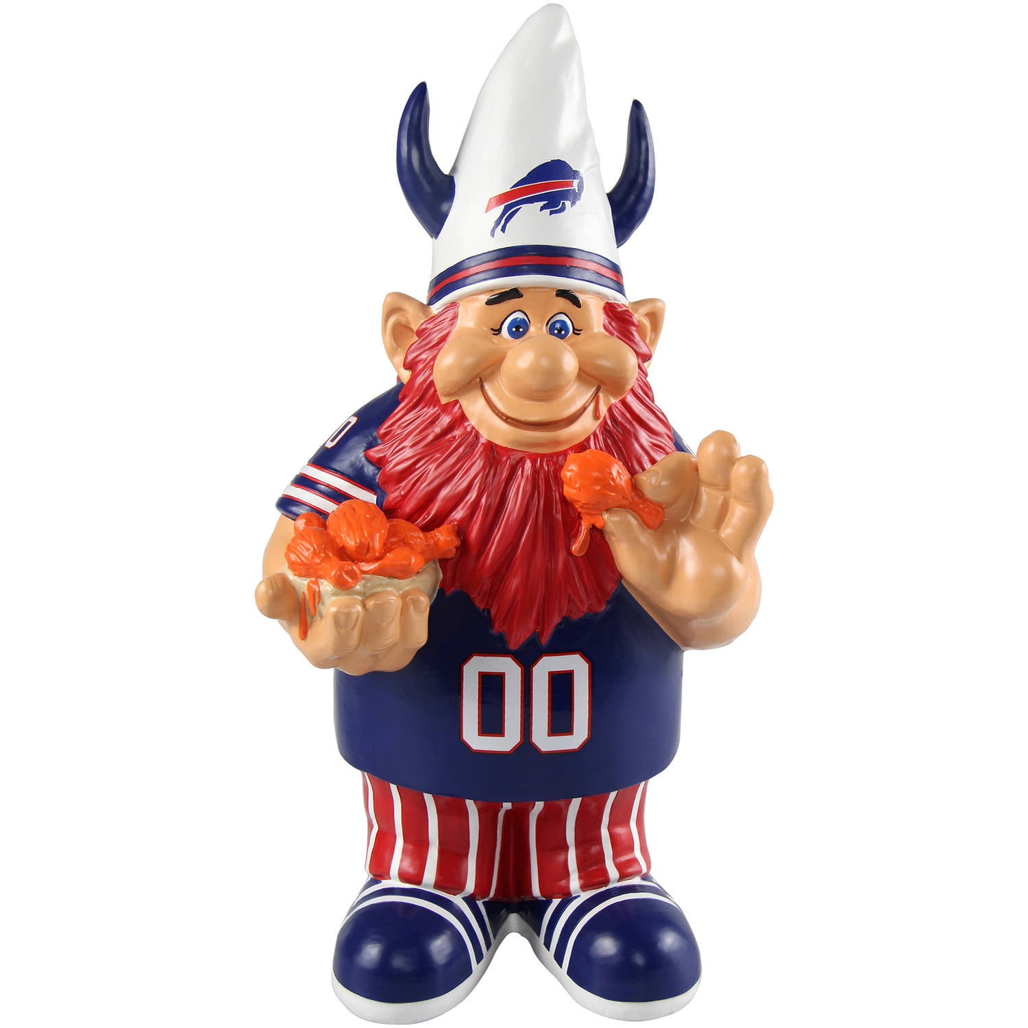 Forever Collectibles NFL Caricature Garden Gnome, Buffalo Bills 