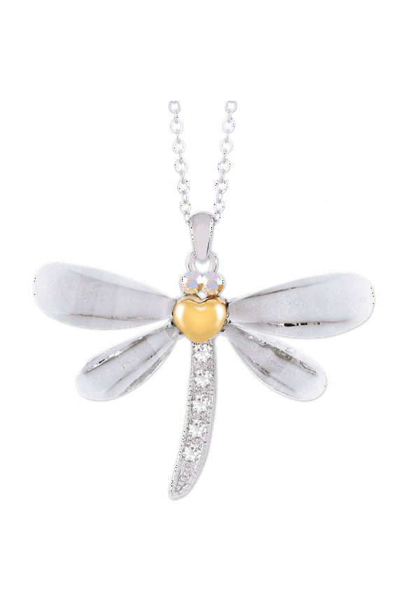 s Pendant Classic Dragonfly White