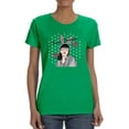 thumbnail image 1 of Forever Dreaming Cute Girl Shaped T-Shirt Women -Image by Shutterstock, Female Large, 1 of 4