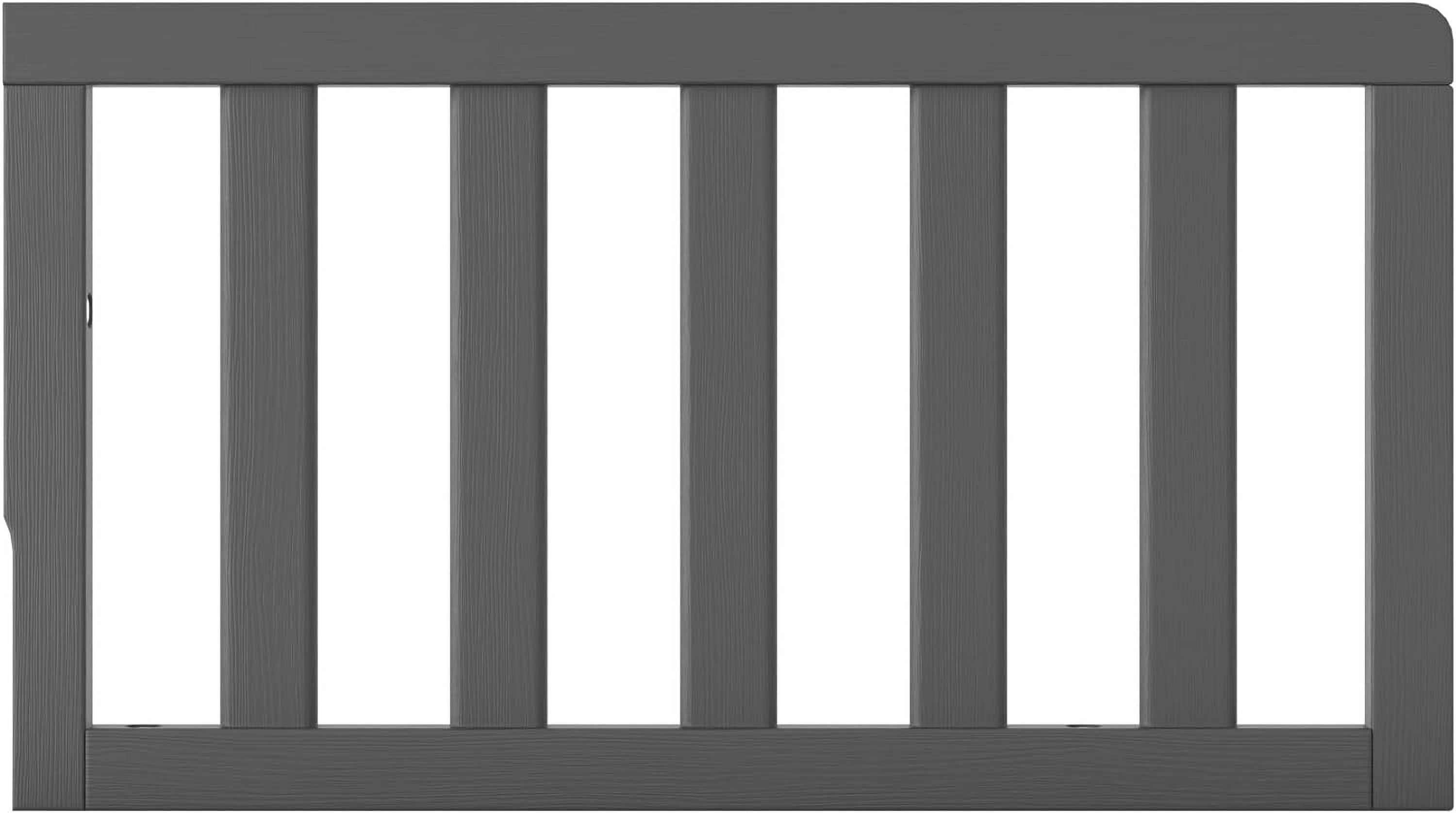 Brushed Pebble Pinewood Toddler Guard Rail Conversion Kit