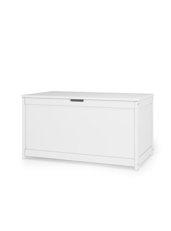 Forever Eclectic Harmony 32" Kids Toy Box Storage Chest, Matte White