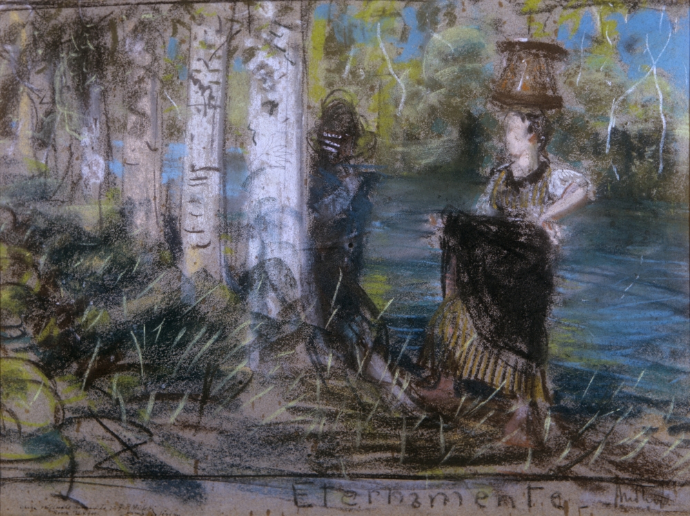 Forever (Eternamente) Canvas Art - (36 x 24)