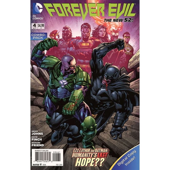 Forever Evil #4E VF ; DC Comic Book