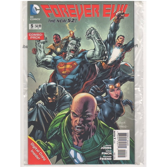 Forever Evil #5 (in bag) VF ; DC Comic Book