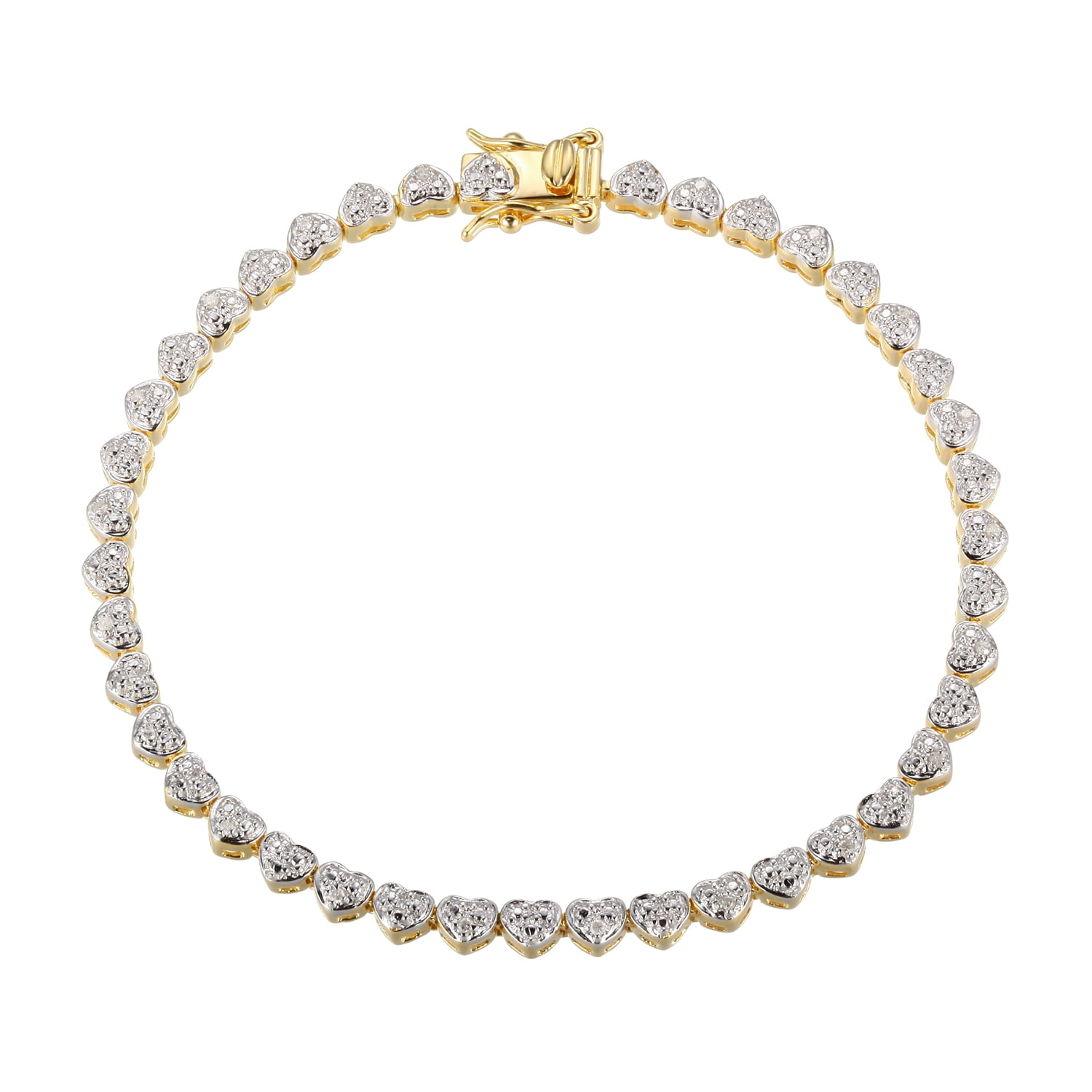 Glitter Luxury Tennis Bracelet 【GOLD】 Luxury Tennis Bracelet 【5mm / GOLD】 | Glitter