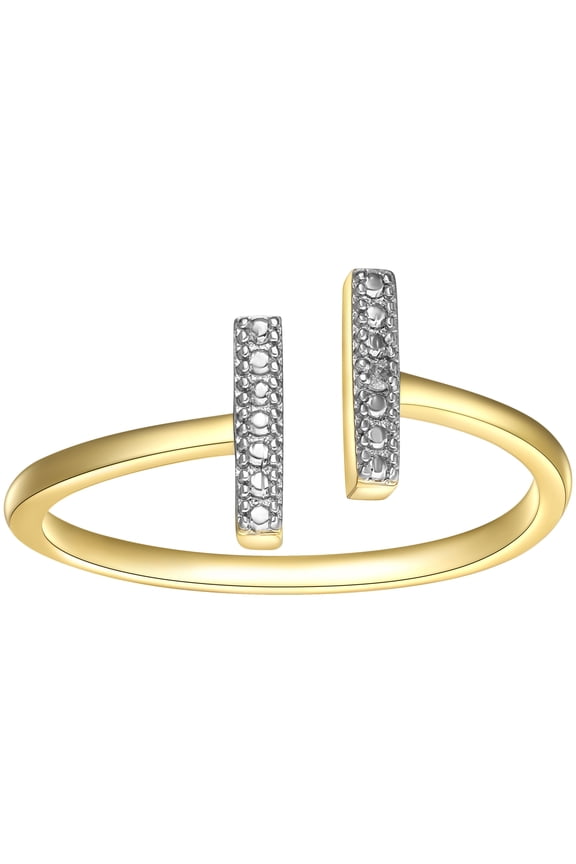 Diamond Accent Open Band Ring