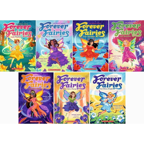 Forever Fairies Books 1–7 Collection Set by Maddy Mara – Complete 7 Book Fantasy Children’s Box Set Bundle