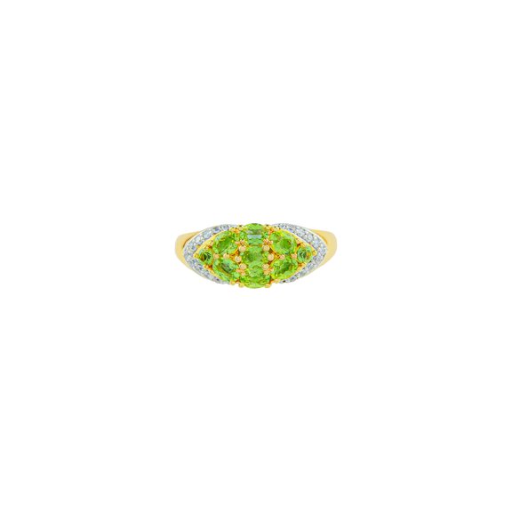 Forever Favorite Genuine Green Peridot Statement Ring Size 6