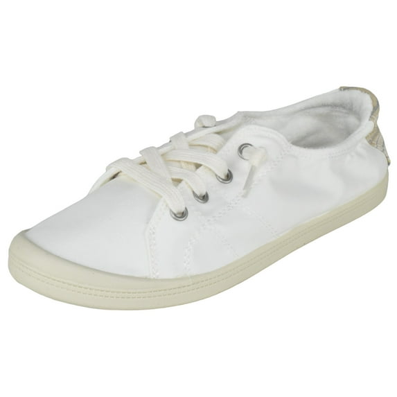 Forever Flat Women's Shoes Linen Canvas Slip-On Sneakers Lace Up Loafers Comfortable Fashion Sneakers White 7