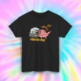 thumbnail image 1 of Forever Free Eagle Pride USA Heritage Strong Symbol Retro Inspired Graphic Unisex T-Shirt, up to size 5XL, 1 of 2