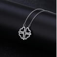 thumbnail image 1 of Forever Jewels 3Ct Round Cut Moissanite Women Heart Pendant 14K White Gold Plated, 1 of 5