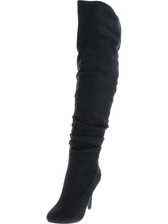 Focus-33 36 Women's Fashion Stylish Pull On Over Knee High Sexy Boots