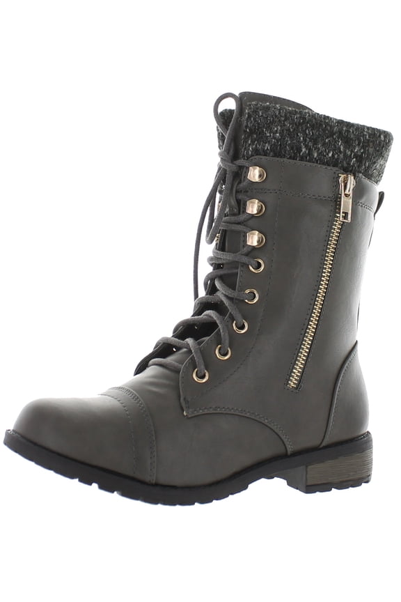 Women's Mango-31 Quilted Zipper Accent Riding Boots