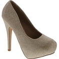 thumbnail image 1 of Forever Link Women's Sunset-89 Suede Closed Toe Dress Pumps, 1 of 4