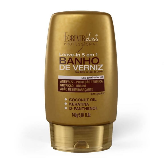 Forever Liss - Linha Banho de Verniz - Leave In 140 Gr - (Varnish Bath Collection - Leave In Net 4.94 oz)