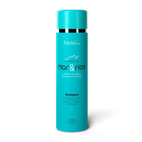 Forever Liss - Linha Mar & Rios - Shampoo Mariana Rios 250 Ml - (River & Sea Collection - Mariana Rios Shampoo 8.45 Fl Oz)