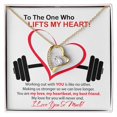 thumbnail image 1 of Forever Love Lifts My Heart! - Forever Love Necklace - White Gold or Yellow Gold - Gift Box, 1 of 5