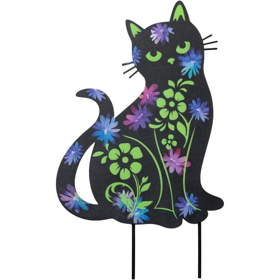 Forever Love Silhouette Garden Stake Durable Iron Pet Memorial Yard Outdoor Decor for Lawn Planters Walkways