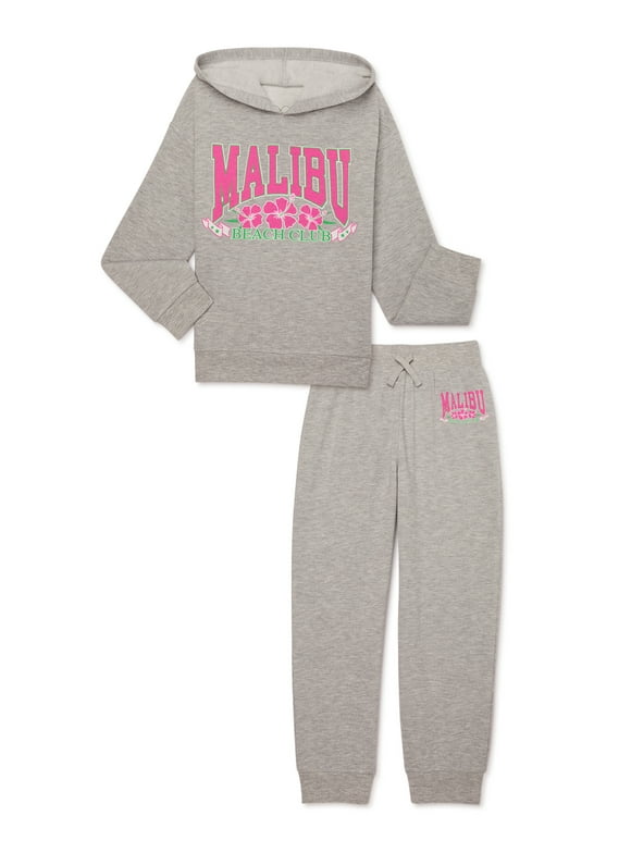 Forever Me Girls Malibu Hoodie and Joggers Set, 2-Piece, Sizes 4-18