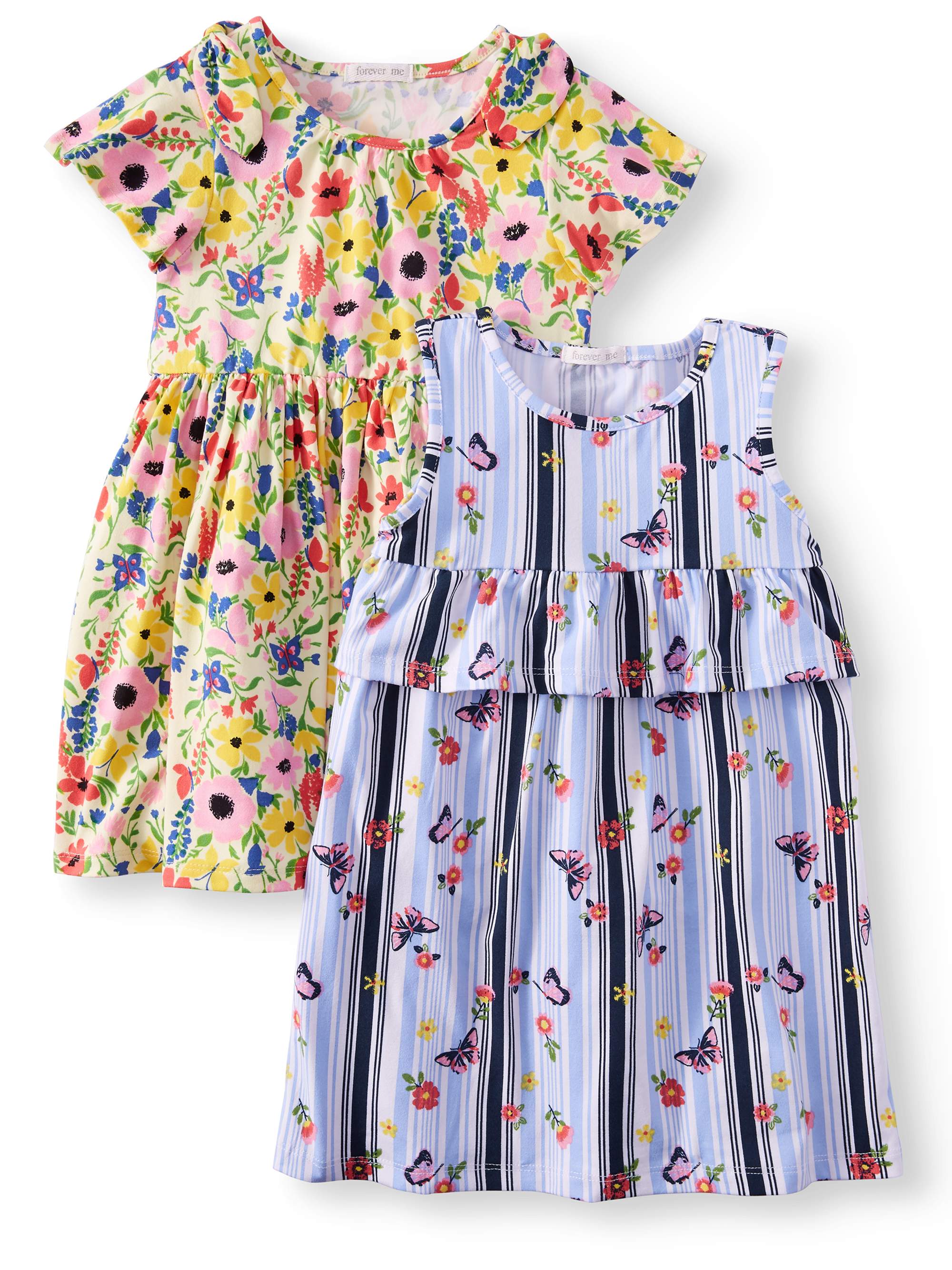 Forever Me Printed Yummy Dresses, 2-Pack (Little Girls) - image 1 of 3