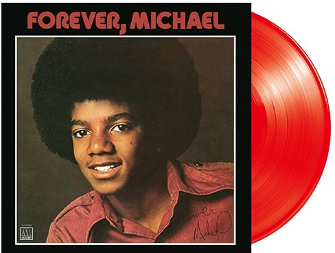 Michael Jackson - Forever, Michael - Clear Red Vinyl - Music