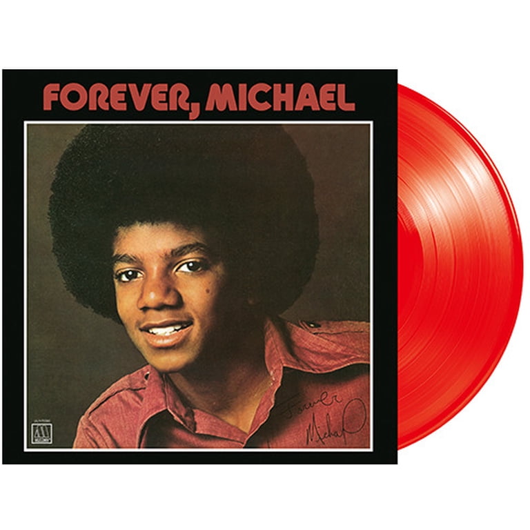 Michael Jackson - Forever, Michael - Clear Red Vinyl - Music