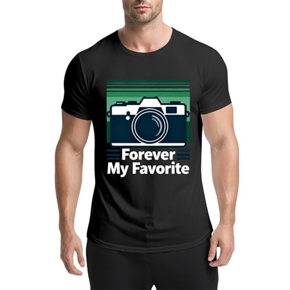 Forever My Favorite, Men's & Big Men's Graphic Tee 100% Cotton T-Shirt, Sizes S-3XL