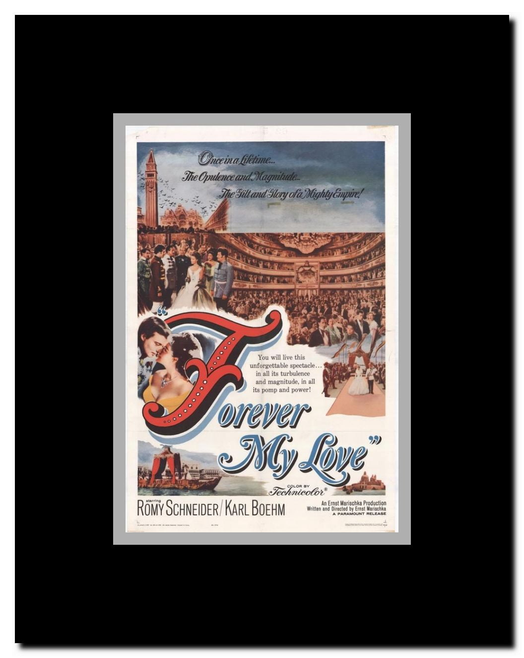 Forever My Love Framed Movie Poster
