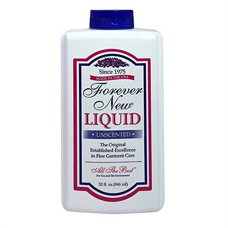  FOREVER NEW Liquid Laundry Detergent - Fabric Care Wash -  Unscented, 32 Fl Oz : Health & Household