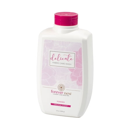 Forever New Delicate Laundry Detergent - Powder 32 oz - Hypoallergenic, No enzymes, Extends life of fabrics