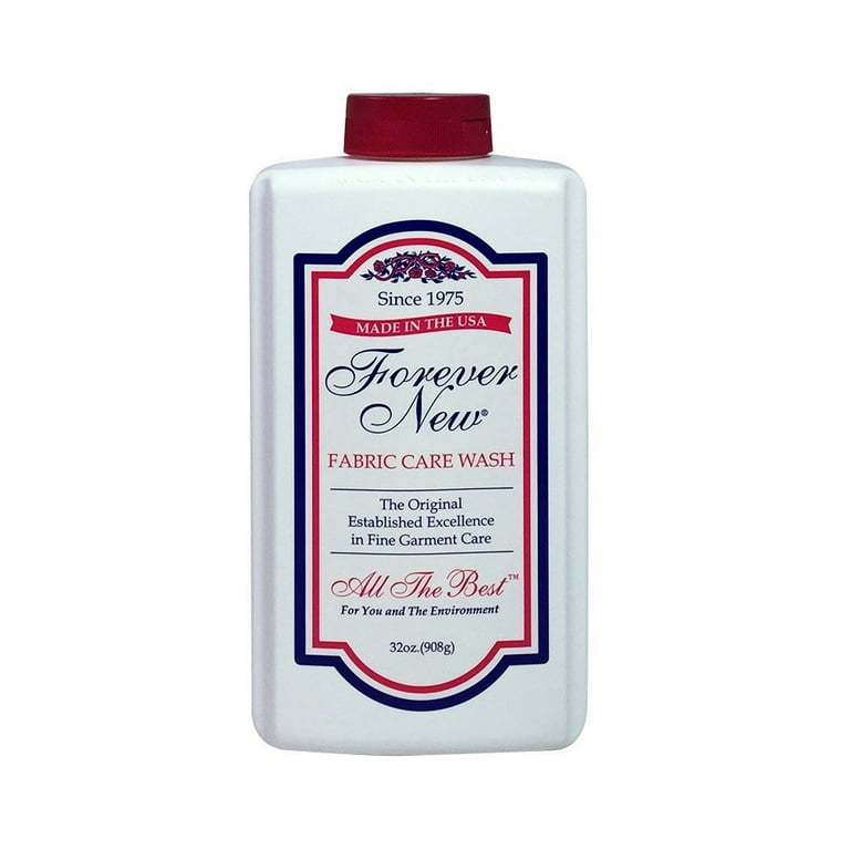  FOREVER NEW Liquid Laundry Detergent - Fabric Care Wash -  Unscented, 32 Fl Oz : Health & Household