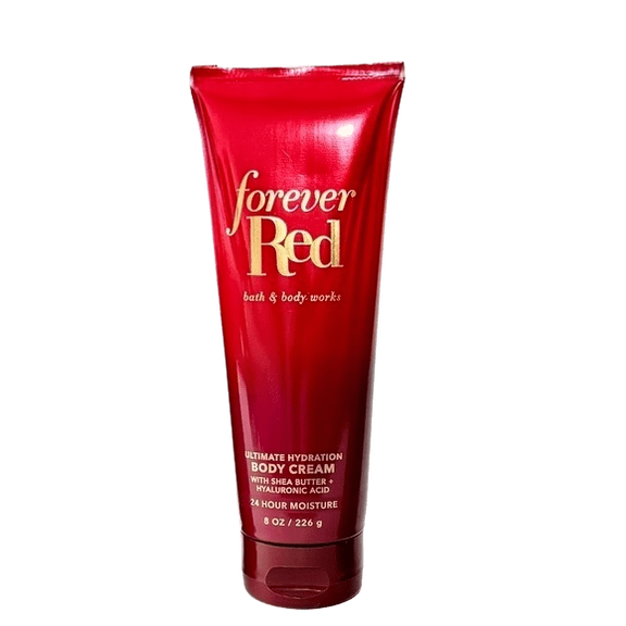 Bath & Body Works Ultimate Hydration Body Cream Forever Red 8oz
