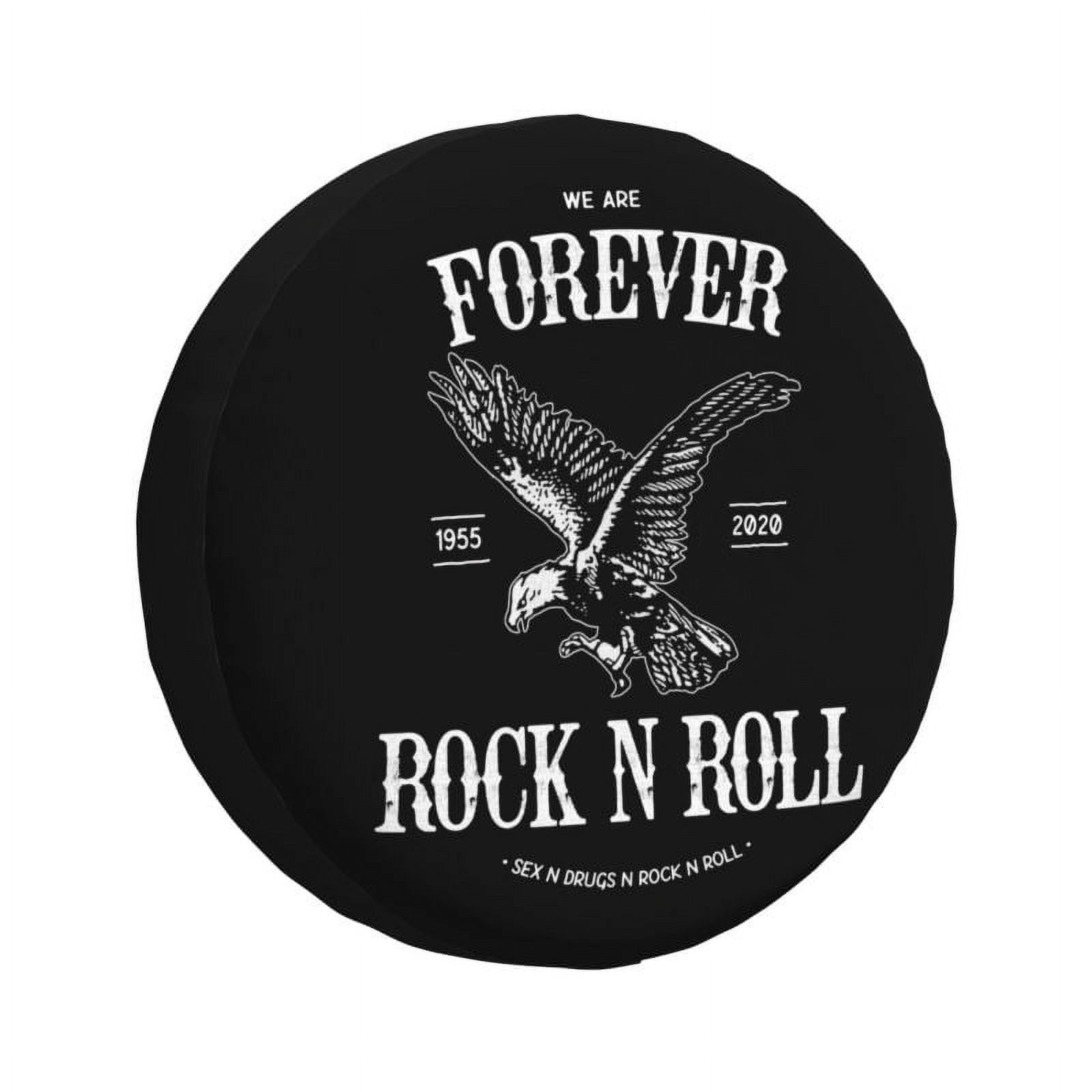 Forever Rock N Roll Spare Wheel Cover for Mitsubishi Pajero 4WD SUV
