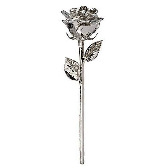 Forever Rose, a Genuine, One of a Kind, Real Rose, Hand Dipped in Platinum to Last a Lifetime