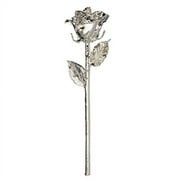 Forever Rose, a Genuine, One of a Kind, Real Rose, Hand Dipped in Pure Silver to Last a Lifetime