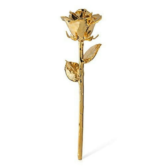 Forever Rose, a Genuine, One of a Kind, Real Rose, Hand Dipped to Last a Lifetime (24k Gold)