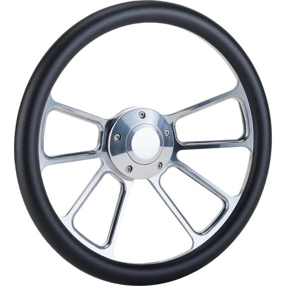 Forever Sharp 1087,HW14BK,HP5 14 In Billet Octane Half Wrap