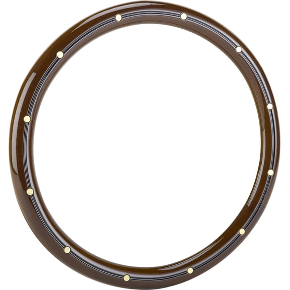 Forever Sharp HW14SMRB 14" Mahogany Half Wrap Brass Rivets