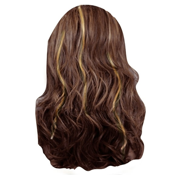 Forever Star Show Hair Store Hair Wigs with Lace Front Long Women's Heat Hair Blonde Long Curly Full Wig
