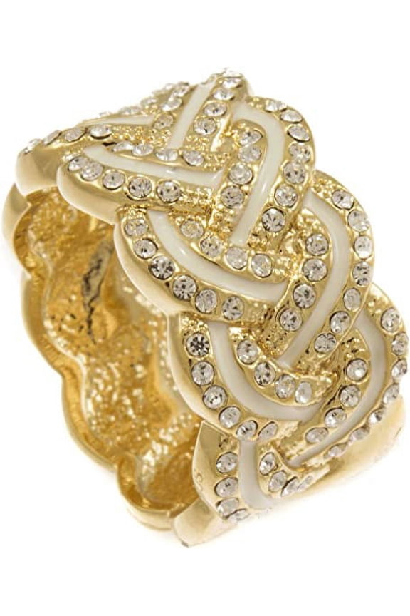 Forever Together Bling Iced Ladies Cocktail Ring RL255 (9)