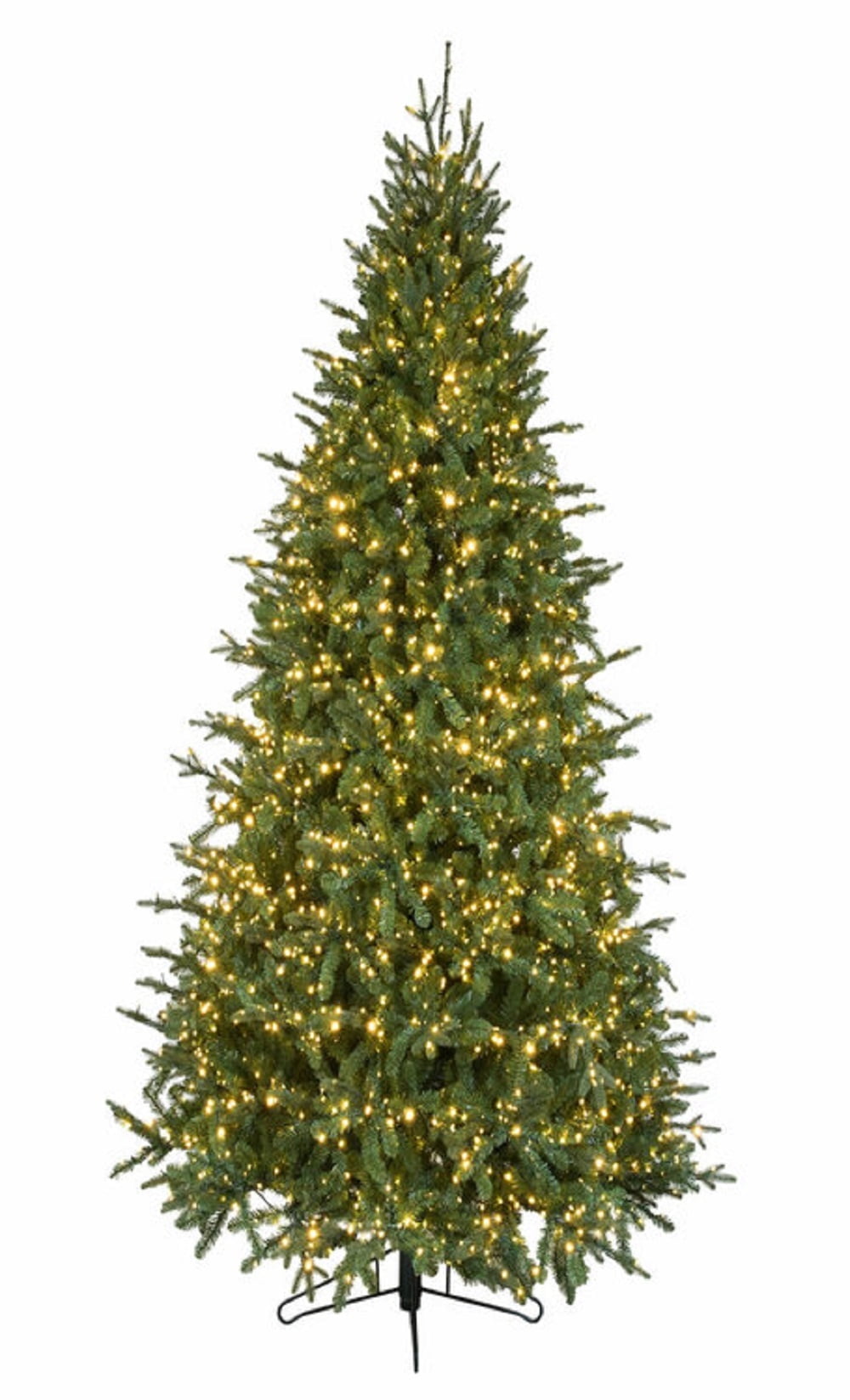 12' Green Fir Christmas Tree with Clear Lights