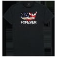 thumbnail image 1 of Forever USA Map Relaxed Graphic T-shirt, Black - Medium, 1 of 1