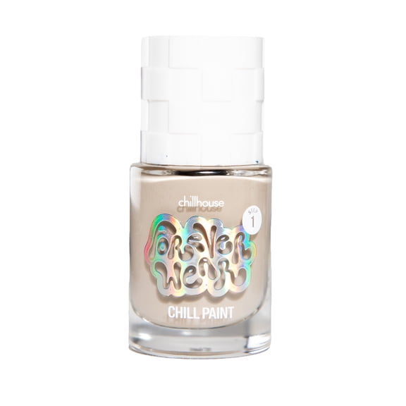 Chillhouse Forever Wear - Nail Polish, Miami Clay, Milky Clay, Apply with Magic Finish Gel Like Top Coat Only