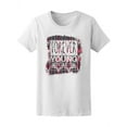 thumbnail image 1 of Forever Young, Bor To Be Free T-Shirt Women -Image by Shutterstock, Female Small, 1 of 2