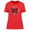 thumbnail image 1 of Forever Young (Lettering)  T-Shirt Women -Image by Shutterstock, Female Large, 1 of 2