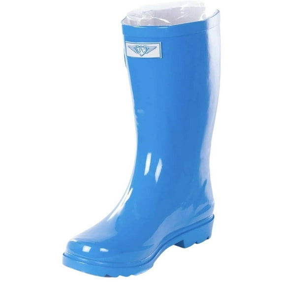 Forever Young Mid-Calf Solid Color Rubber Rain Boots (Women)